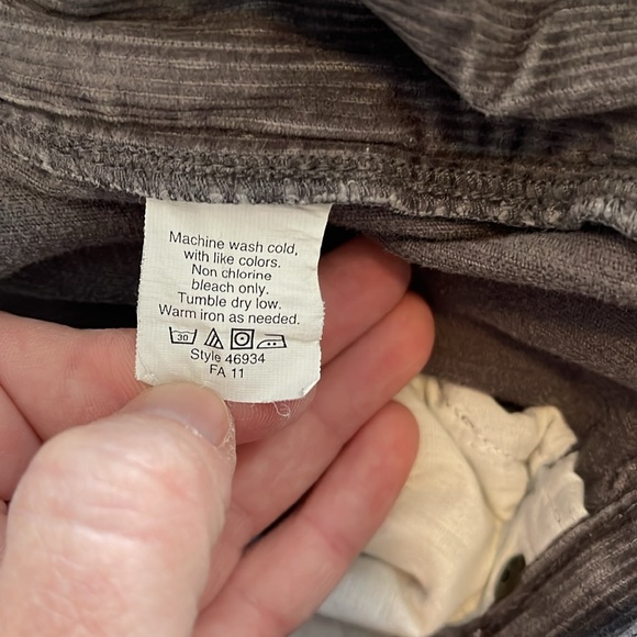 J.Crew Men’s Vintage Slim Cords 32x30 dark gray - Picture 10 of 10